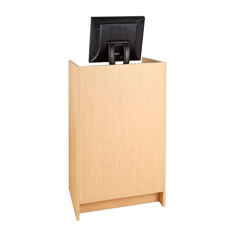 Econoco Register Stand Counter Unit, White, PW/WRS24-W