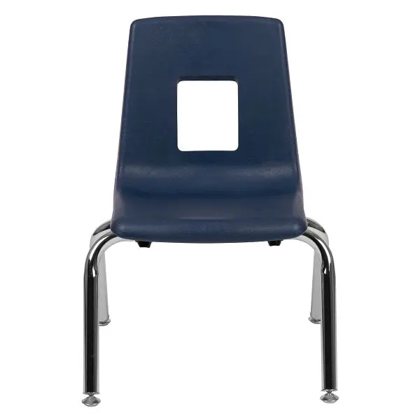 Flash ANSI-Rated Furniture Mickey Advantage Navy Student Stack School Chair 12", ADV-SSC-12NAVY Flash Furniture
