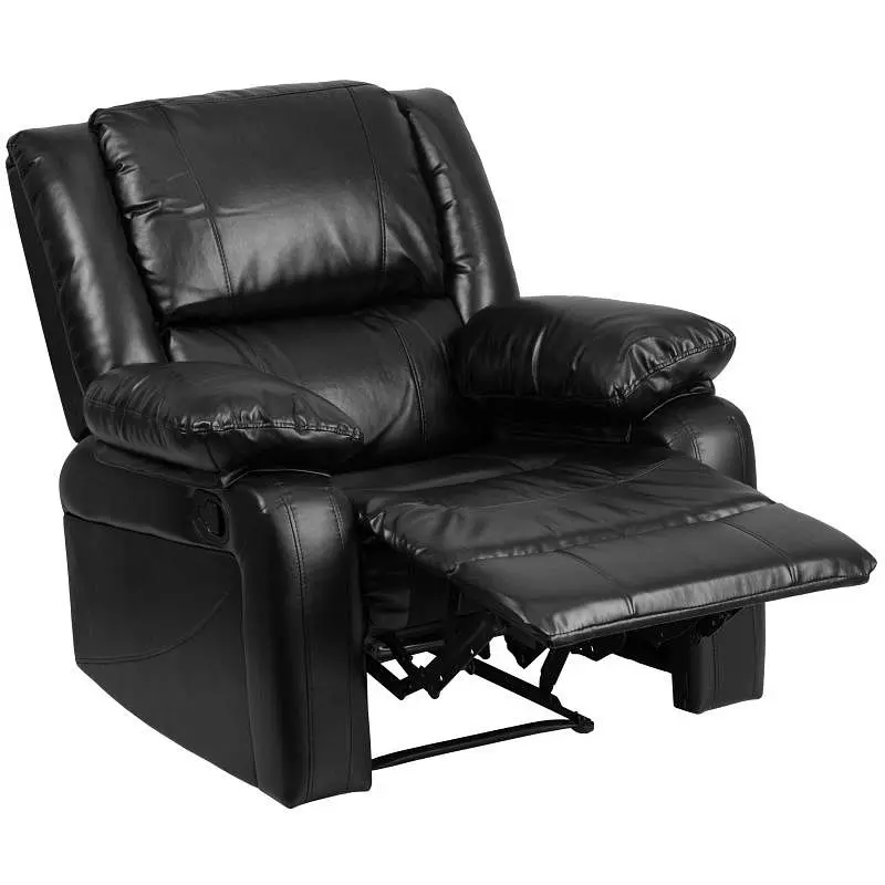 Flash Expert Furniture Harmony Series Ebony LeatherSoft Recliner, BT-70597-1-GG Flash Furniture