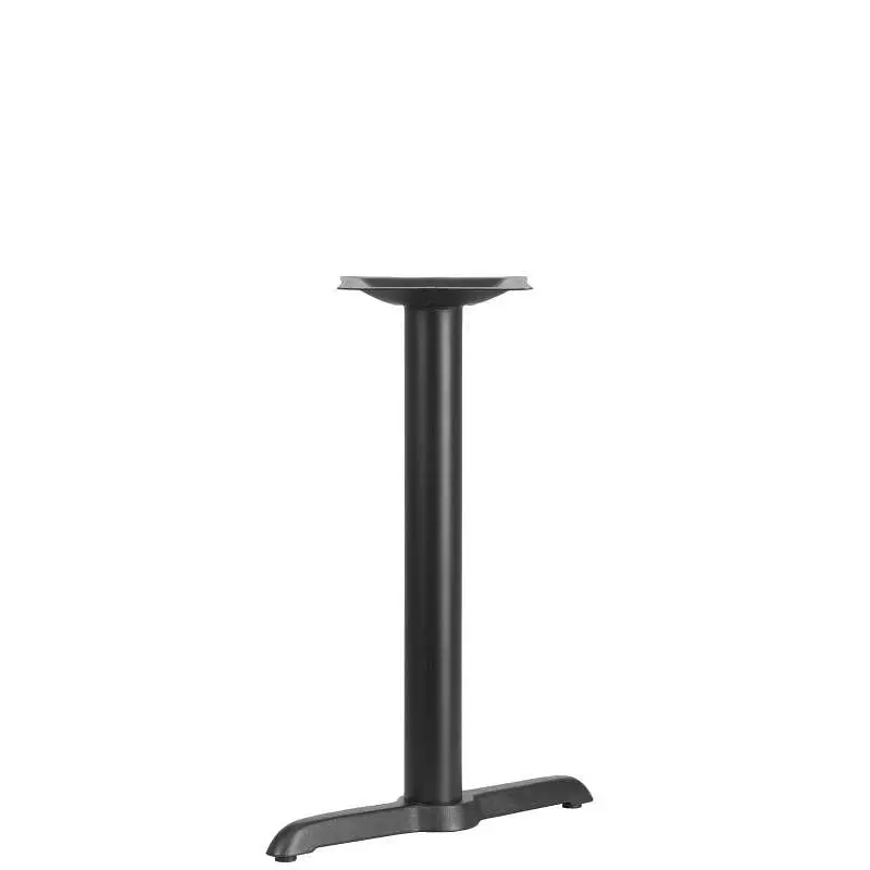 Flash First-Rate Furniture Beverly 5'' x 22'' Restaurant Table T-Base 3'' Dia. Table Height ...