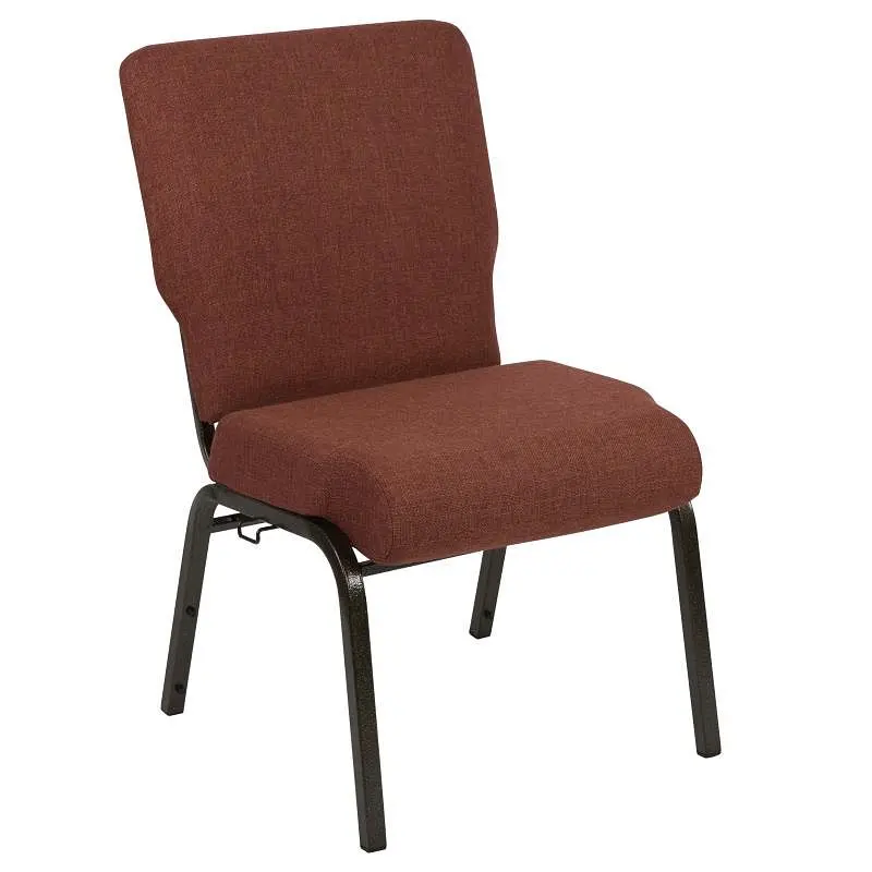 Flash Furniture Advantage 20.5 . Cinnamon Molded Foam Church Chair, PCCF-107