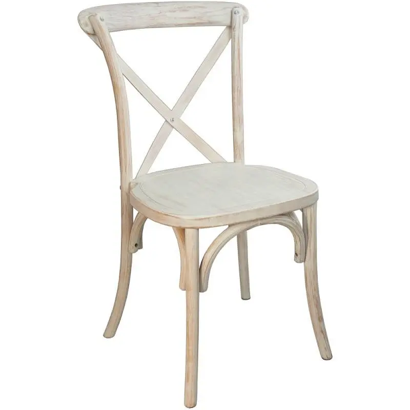 Flash Furniture Advantage Lime Wash X-Back Chair, X-BACK-LW