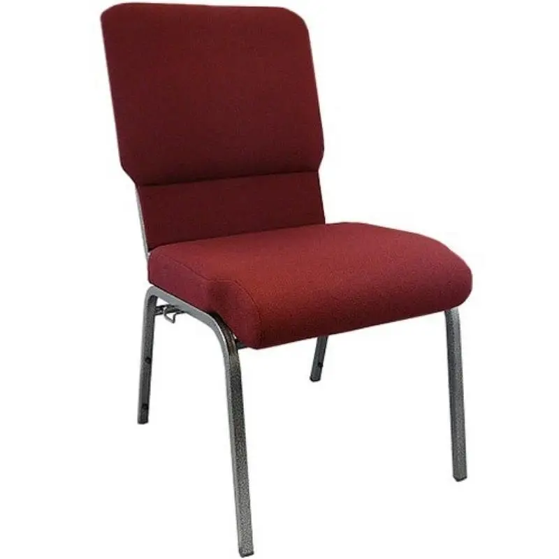 Flash Furniture Advantage Maroon Church Chairs 18.5 . Wide, PCHT185-104