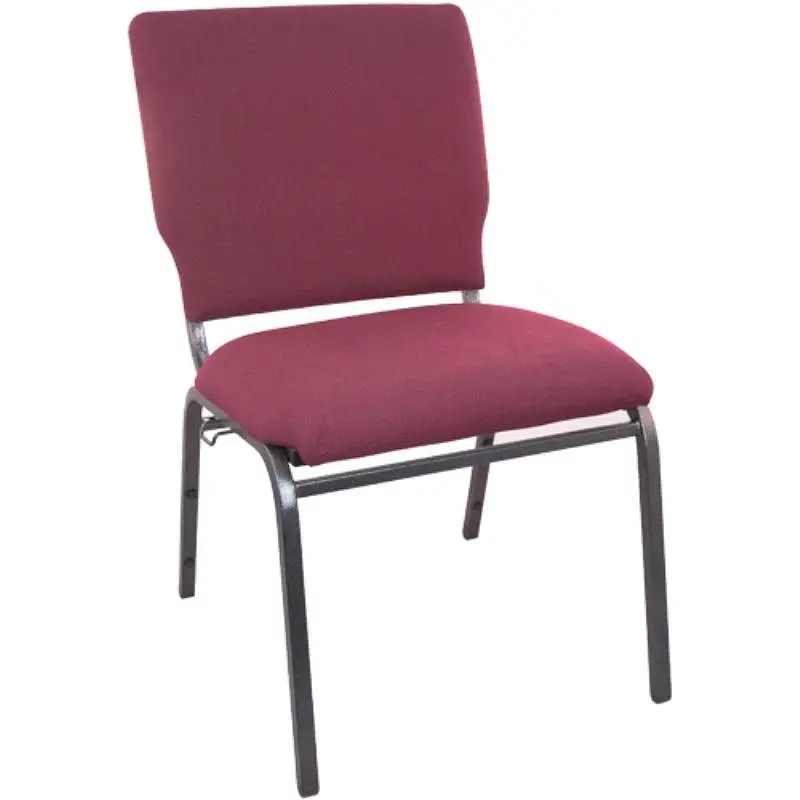 Flash Furniture Advantage Maroon Multipurpose Church Chairs - 18.5 . Wide, SEPCHT185-104