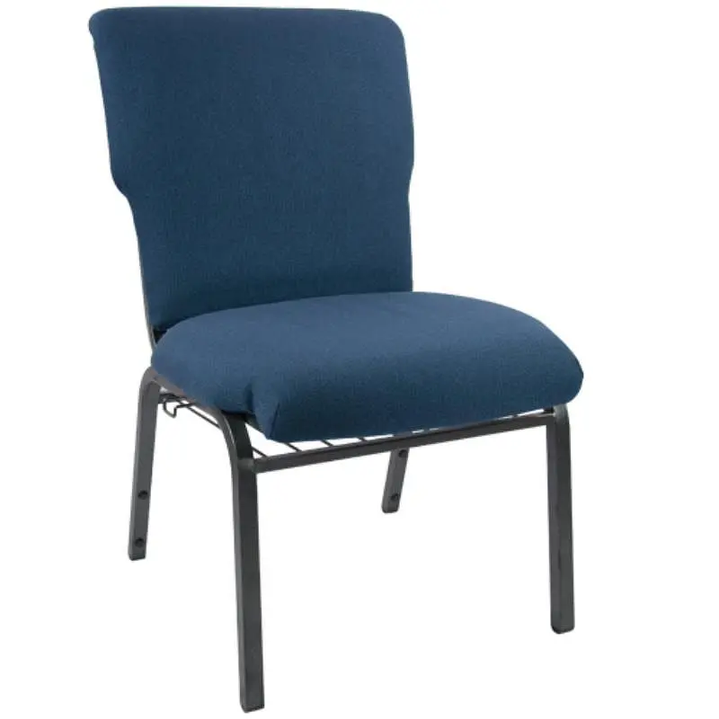 Flash Furniture Advantage Navy Discount Church Chair - 21 . Wide, EPCHT-101