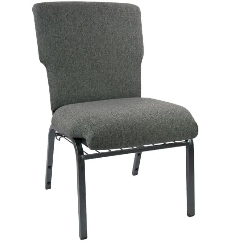 Flash Pro-Series Furniture Advantage Charcoal Silver Gray Discount Church Chair - 21 . Wide, EPCHT-111 Flash Furniture