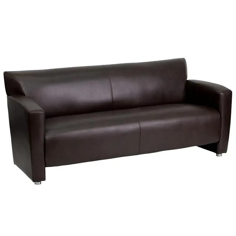 Flash Rugged Furniture HERCULES Majesty Series Espresso LeatherSoft Sofa, 222-3-BN-GG Flash Furniture