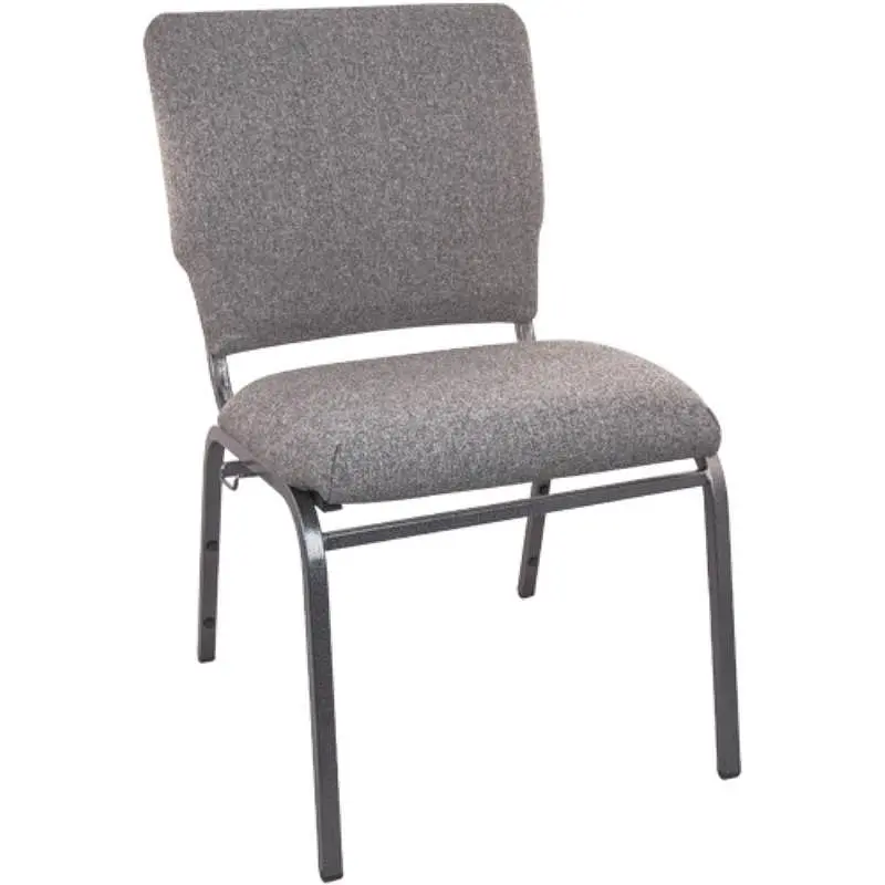 Flash Slim Furniture Advantage Charcoal Gray Multipurpose Church Chairs - 18.5 . Wide, SEPCHT185-111 Flash Furniture