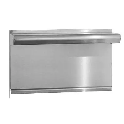 Imperial Heavy Duty Backguard/Flue Riser, 48", single high shelf, SHS-48