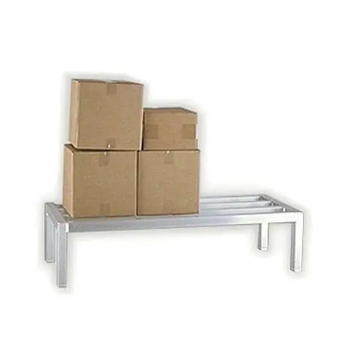 New Slim Age Industrial Dunnage Rack, 30"W x 24"D x 12"H, All Welded Aluminum Construction, 2062 New Age In...