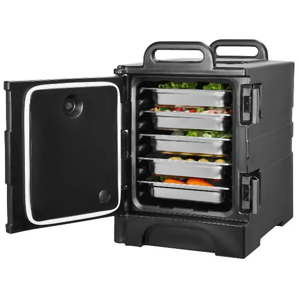 VEVOR Insulated Food Pan Carrier Stackable Catering Dishbox 81QT Chafing Dish, SPBWXHSLLDPEKXTOJV0