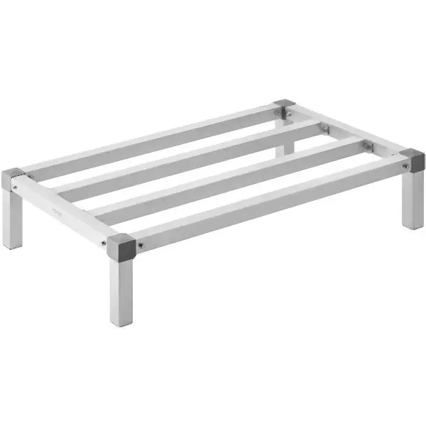 VEVOR Quick-Connect AL Dunnage Rack Stationary Dunnage Rack 36" x 20" x 8" Storage Rack, LHJZWJZZK36X4X4WUV0