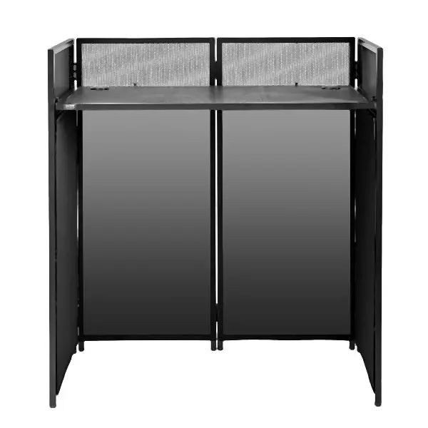 VEVOR Thick DJ Event Facade Table Stand 42" x 21" Flat Table Top+Travel Pouch+Scrims, CDJ124020INCH6RGCV0