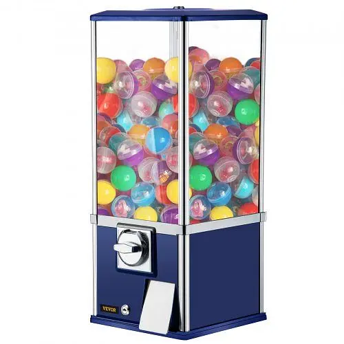 VEVOR Vending Machine, 25.2" Height Candy Gumball, Huge Load Flat Capacity Gumball Bank, Candy Vending Machine 1.8&qu...