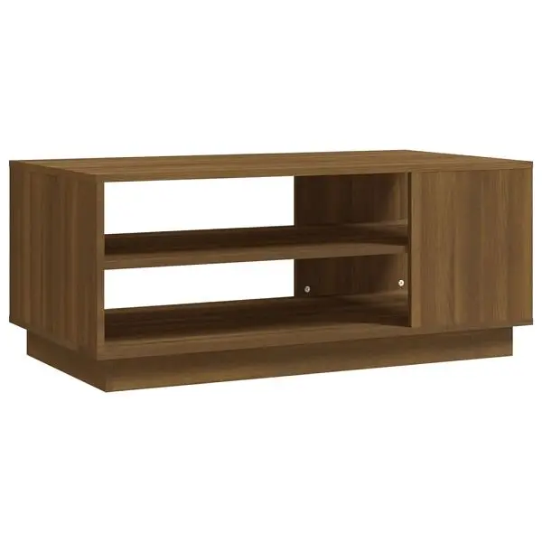 vidaXL CSA-Approved Coffee Table Beige Oak 40.2"x21.7"x16.9" Engineered Wood, 813085