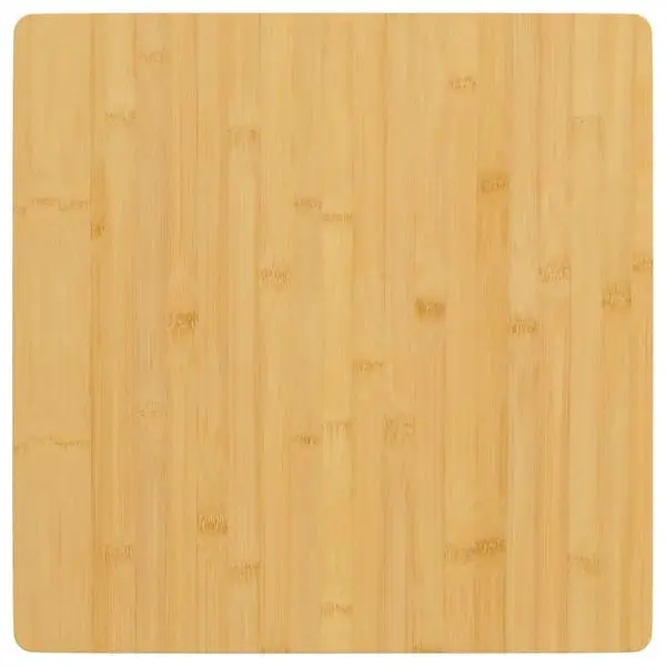 vidaXL Table Top 23.6"x23.6"x1" Bamboo, Walnut colored, 352700
