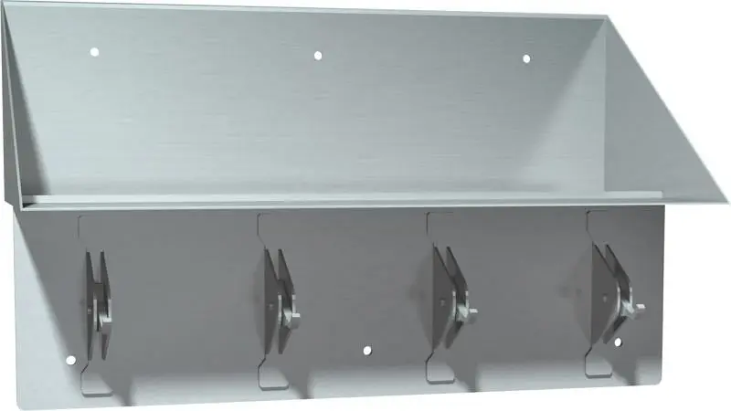 ASI BookShelf & Clothes Hook - Front Mount, 10-137