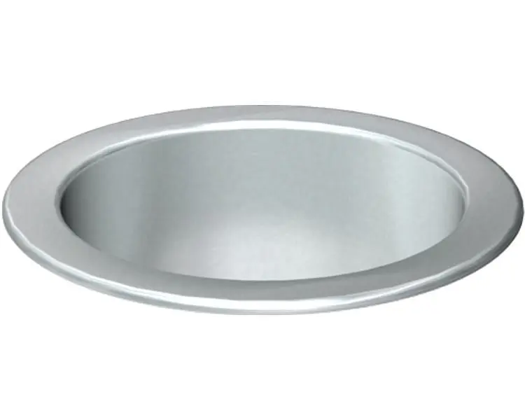 ASI Circular Counter Top Waste Chute - 6", 10-1000