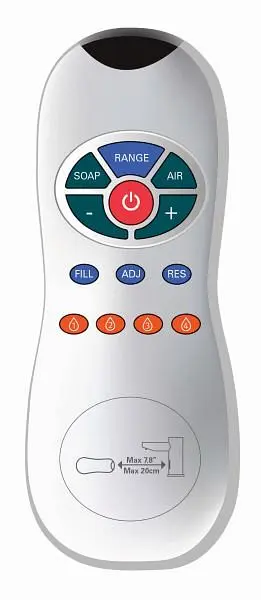 ASI EZ Fill Remote Regulation Master - Soap & Water, 10-0390-R-Master