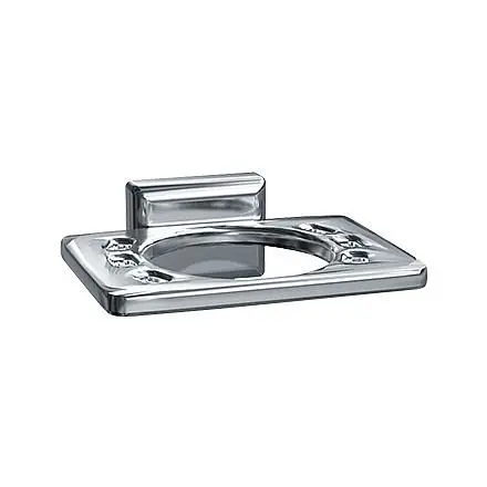 ASI Heat-Resistant Toothbrush/Tumbler Holder - Surface Mounted, Chrome Plated Zamak, 10-0735-Z