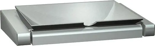ASI High-Quality Ash Tray Flip-type, Surface Mounted, 10-8091
