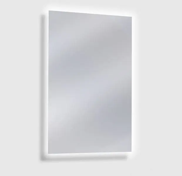 ASI Modern Frameless - Plate Glass - LED Lighted - 30" x 36" - Surface Mounted, 10-0640-3036