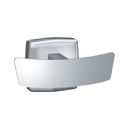 ASI Robe Hook (Double) - Surface Mounted, Satin Finish, 10-7345-S