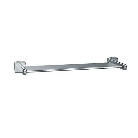 ASI Shelf - Satin Water-Based Stainless Spring Steel - 24" Length - Surface Mounted, 10-7380-24S