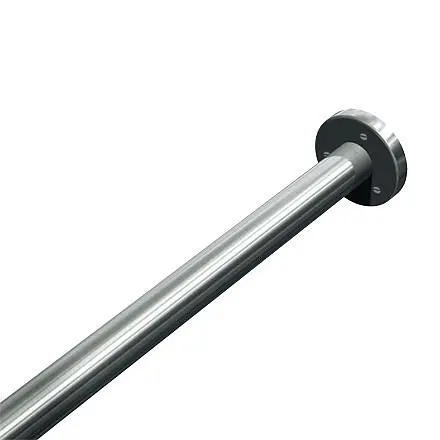 ASI Shower Curtain Rod End Flanges - Pair, 10-1204-1