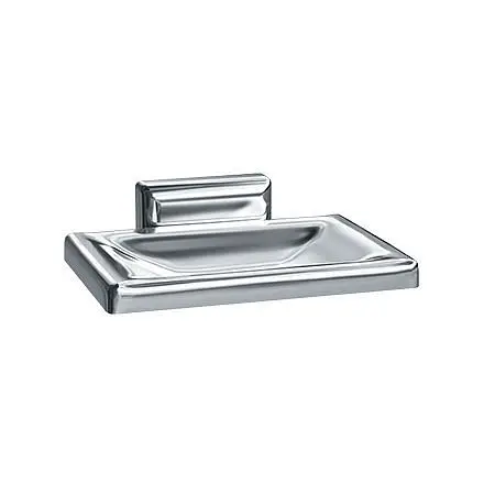 ASI Soap Dish - Surface Mounted, Chromium Plated Zamak, 10-0721-Z
