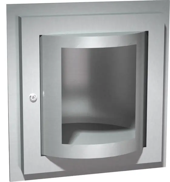 ASI Specimen Pass Box (Turntable) - Recessed, 10-0515