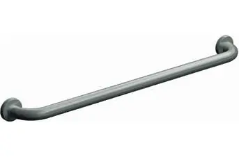 ASI Streamlined Snap Lap Joint Flange (1-1/4" Diameter) Smooth - Straight Grab Bar, 24" Length, 10-3701-24