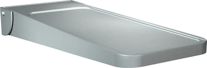 ASI Superior Shelf, Functionality - Fold Down-type, Stainless Carbon Steel - Surface Mounted, 10-0698