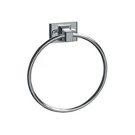 ASI Towel Ring - Surface Mounted, Chrome Plated Zamak, 10-0785-Z