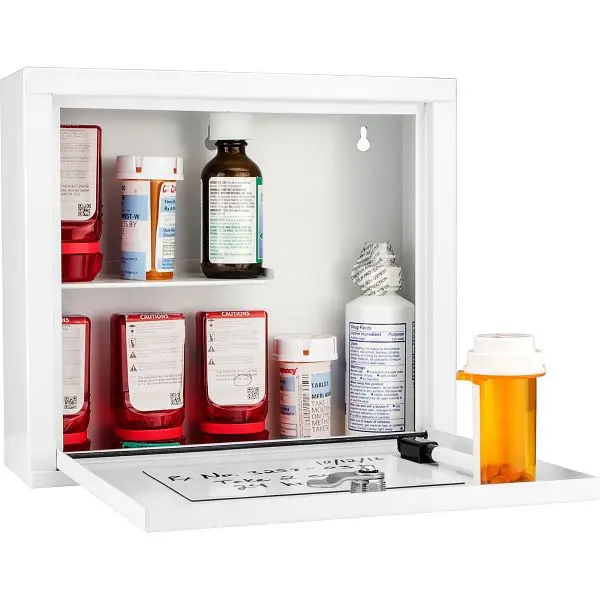 Barska Neon Medicine Cabinet, Small, CB12820