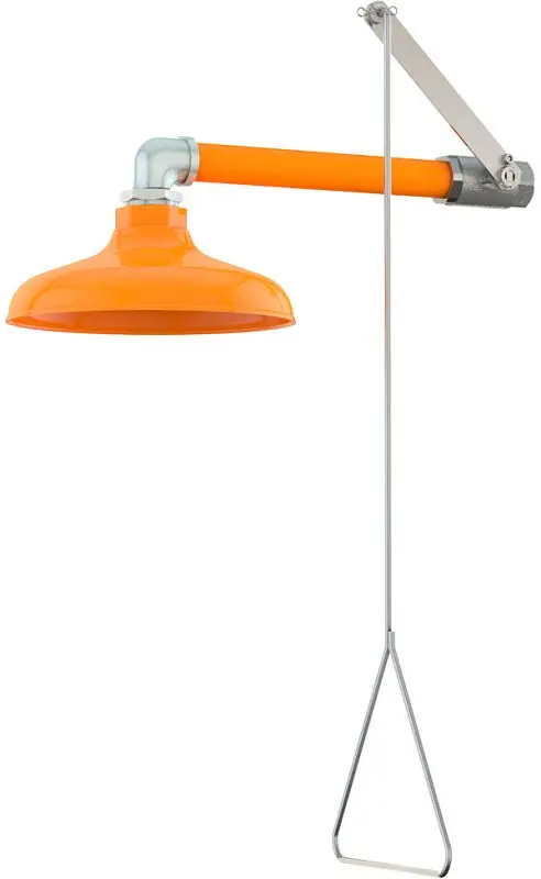 Guardian Contemporary Horizontal Mounted Emergency Shower, G1643