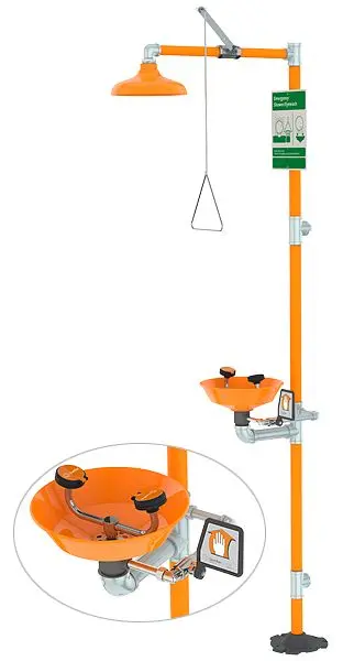 Guardian Eye/Face Wash/Shower Securety Station Plastic Bowl, G1950P