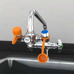 Guardian EyeSecure Faucet Mounted Eye Wash, G1100