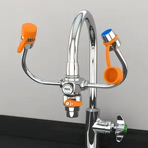 Guardian Heavy-Duty EyeSecure-X Faucet Mounted Eye Wash shut-off, G1201