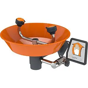 Guardian Wall Mounted Emergency Eye Wash, ABS Plastic Bowl, G1814P