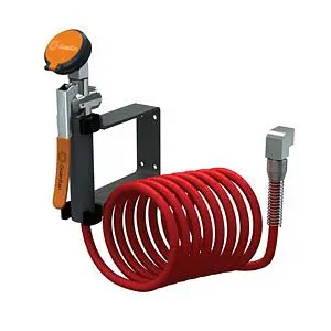Guardian Wall Mounted Eye/Face/Body Spray, 12’ Reinforced PVC Hose, G5016