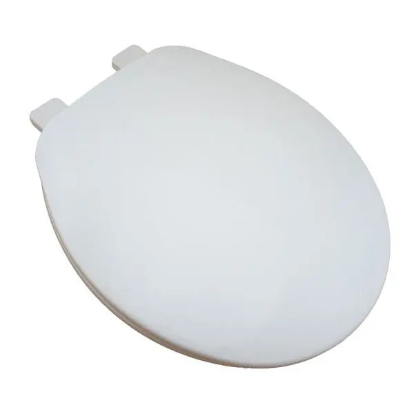 Jones All-Weather Stephens Builder Grade Plastic Toilet Seat, White, Round Closed Front Cover, Truck Pack 10, C1010TK00 Jo...