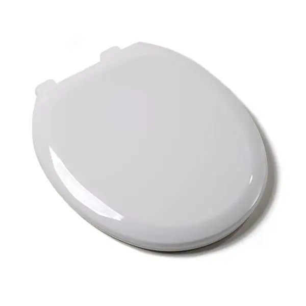 Jones Classic Stephens Luxury Plastic Seat, White, Round Closed Front Cover, C160600 Jones Stephens