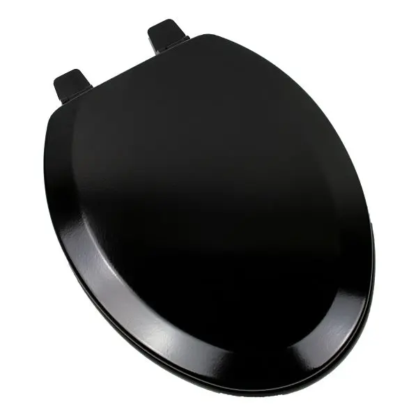 Jones Dependable Stephens Deluxe Molded Wood Seat, Onyx, Elongated Closed Front Cover, C014WD90 Jones Stephens