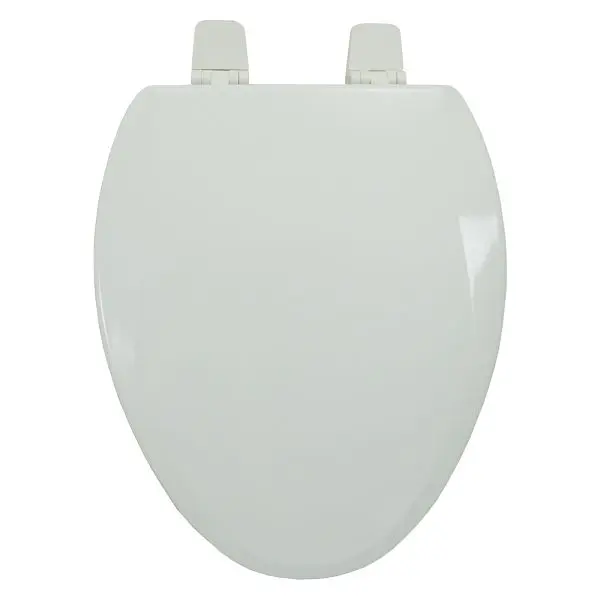 Jones Heat-Resistant Stephens Luxury Molded Wood Seat Vortens Toilets, White, Elongated, Closed Front Cover, U300V00 Jones...