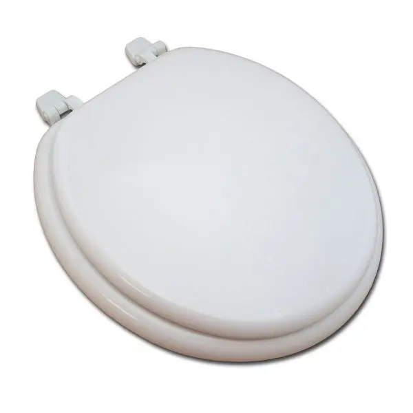 Jones Performance Stephens Quality Molded Wood Seat, Off-White, Round Closed Front Cover, C001WD00 Jones Stephens