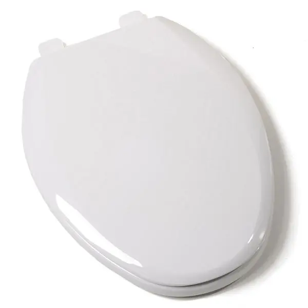 Jones Stephens EZ Close® Deluxe Plastic Seat, White, Elongated Closed Front Cover, C1211S00