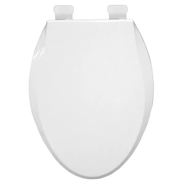 Jones Stephens EZ Close® and QuicKlean™ Heavy Duty Commercial Seat, Off-White, Elongated Closed Front Cover, C8019S00