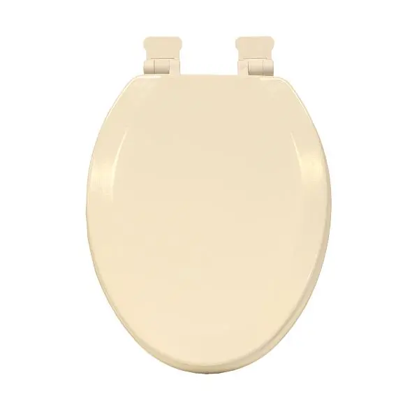 Jones Stephens Deluxe EZ Close® Molded Wood Seat, White, Elongated Closed Front Cover, C014WDS00