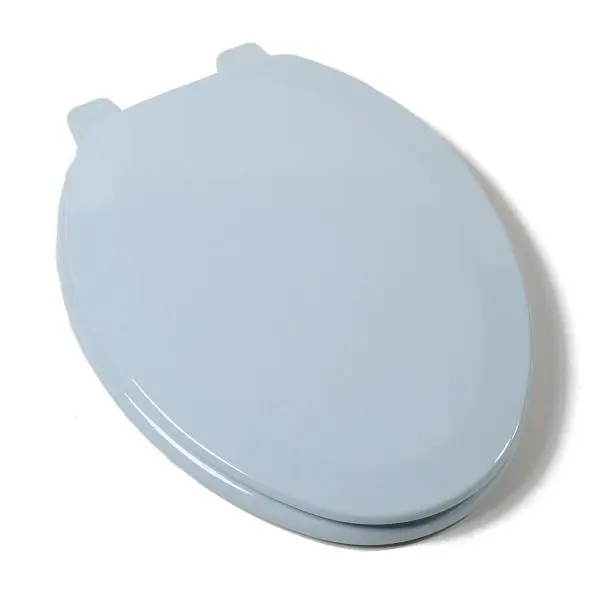 Jones Stephens Deluxe Molded Wood Seat, Dresden Blue, Elongated Closed Front Cover, C014WD40